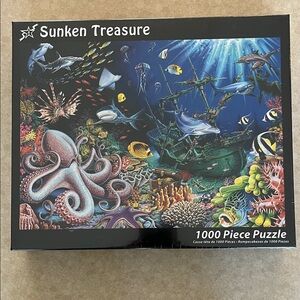 NIB! Sunken Treasure 1000 Piece Puzzle